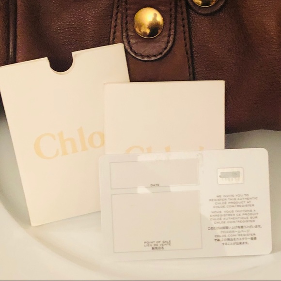 ✨CHLOE✨ LEATHER SILVERADO BAG✨ - Picture 2 of 14